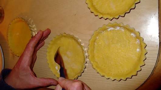 Forrando Moldes Masa Frola