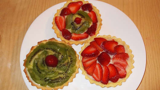 Receta Tarta Frutales