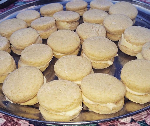 galletitas rellenas de crema de limón