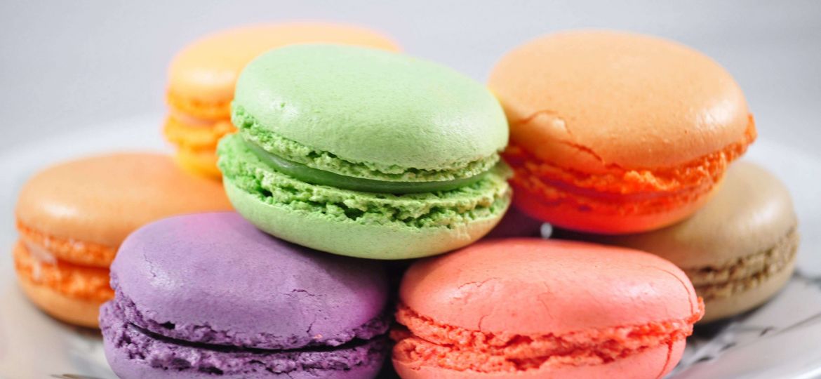 macarons de colores
